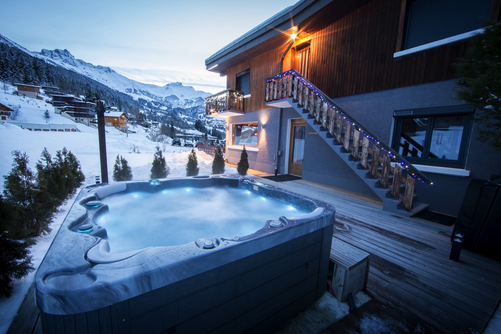 Jacuzzi hiver